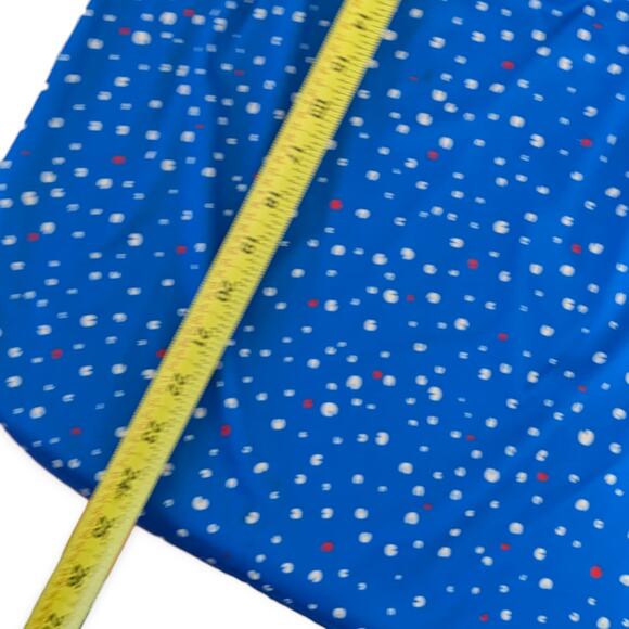 Vintage 70s Band Collar Henley Blouse - Picture 9 of 11